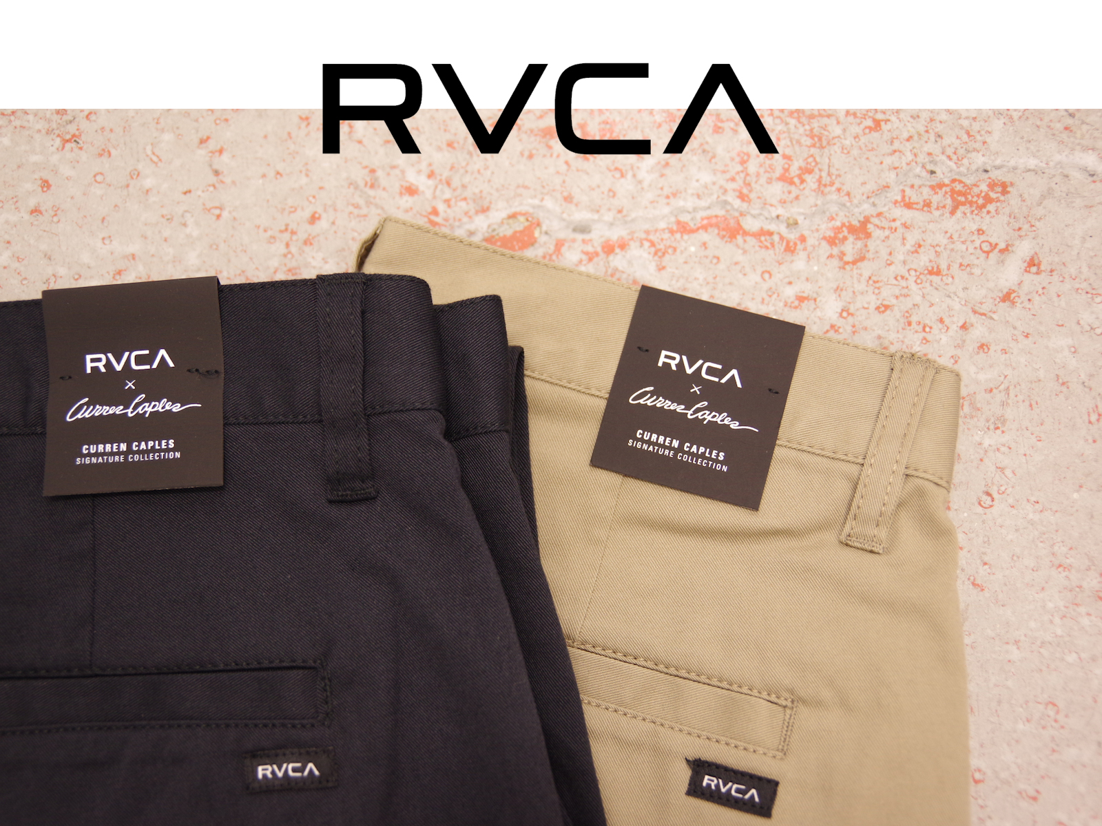 RVCA × CURREN CAPLES – Signature Collection