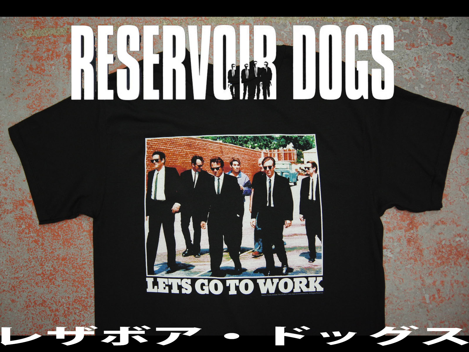 渋谷龍太 着用 】レザボア・ドッグス 映画 Tシャツ 黒