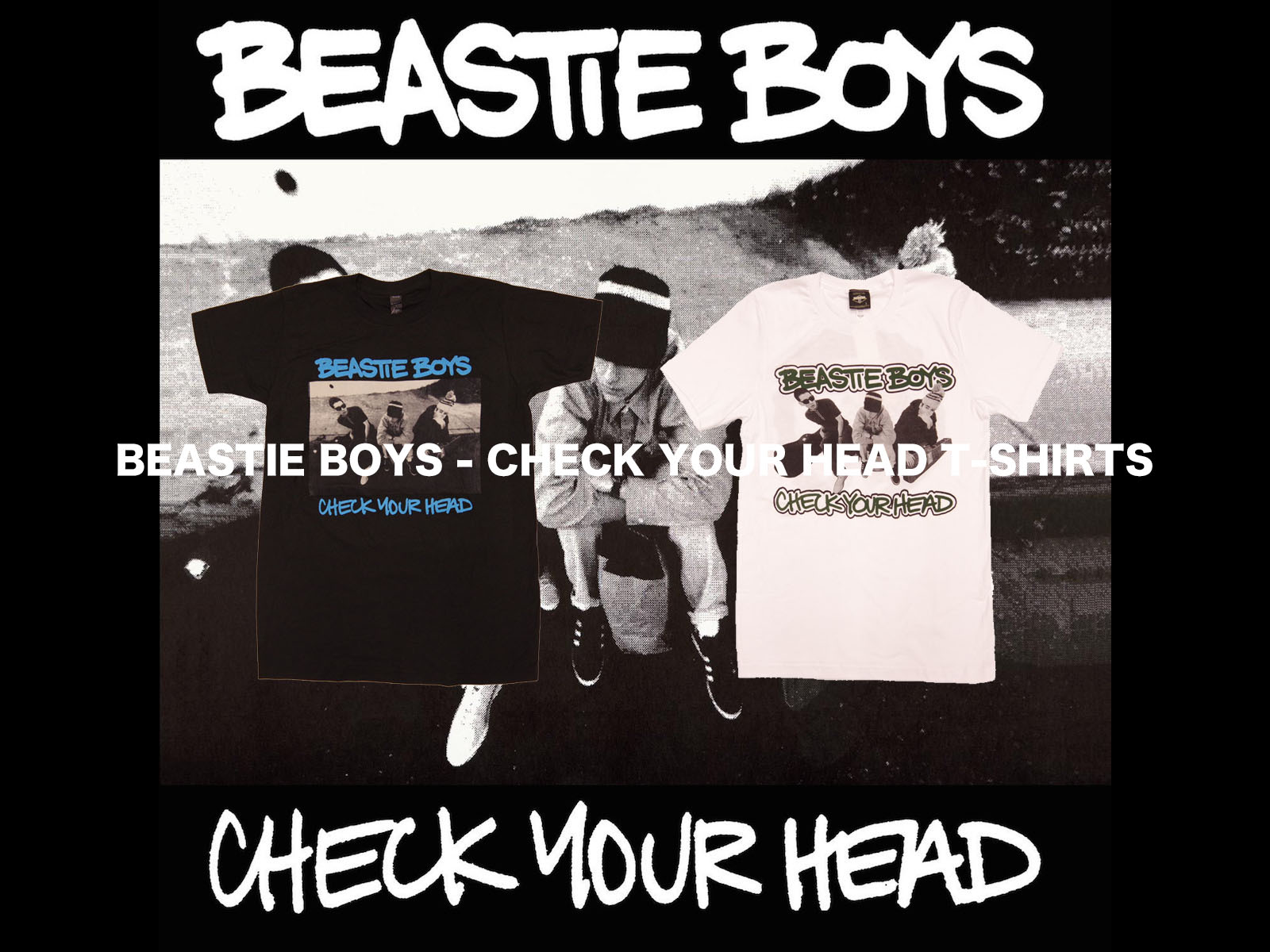 BEASTIE BOYS – CHECK YOUR HEAD T-SHIRTS