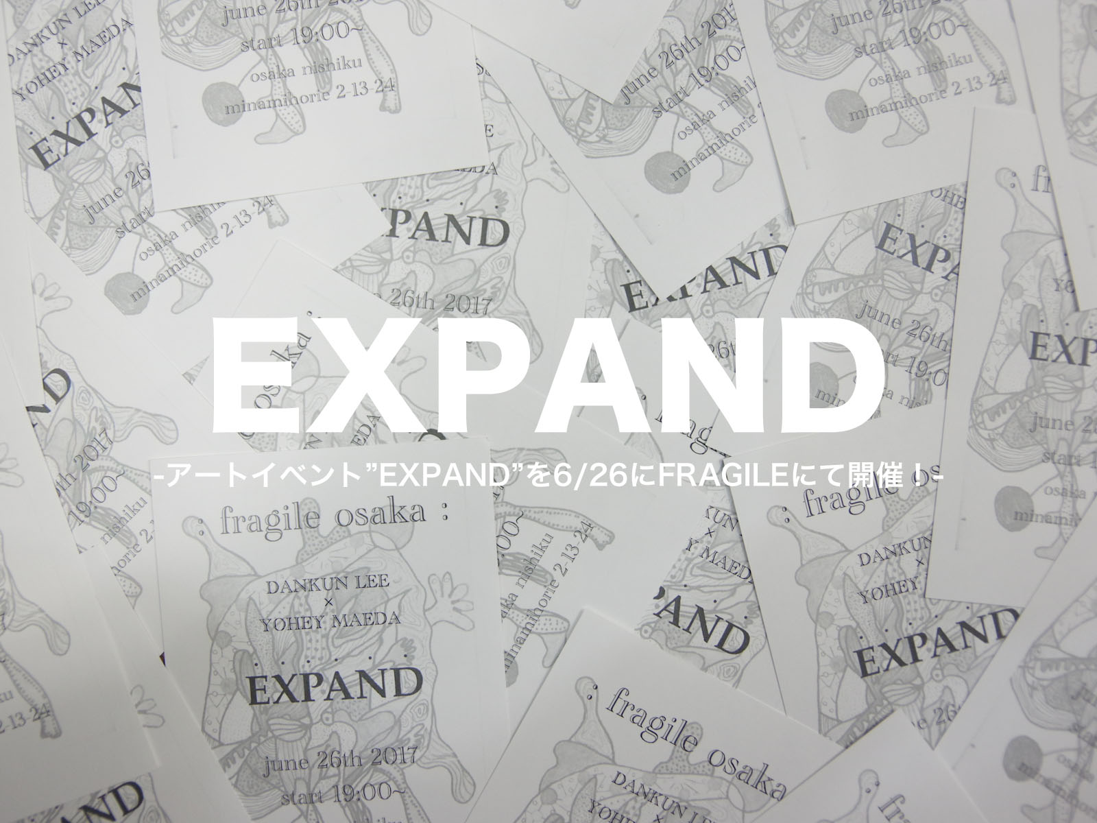 EVENT:  EXPAND at FRAGILE