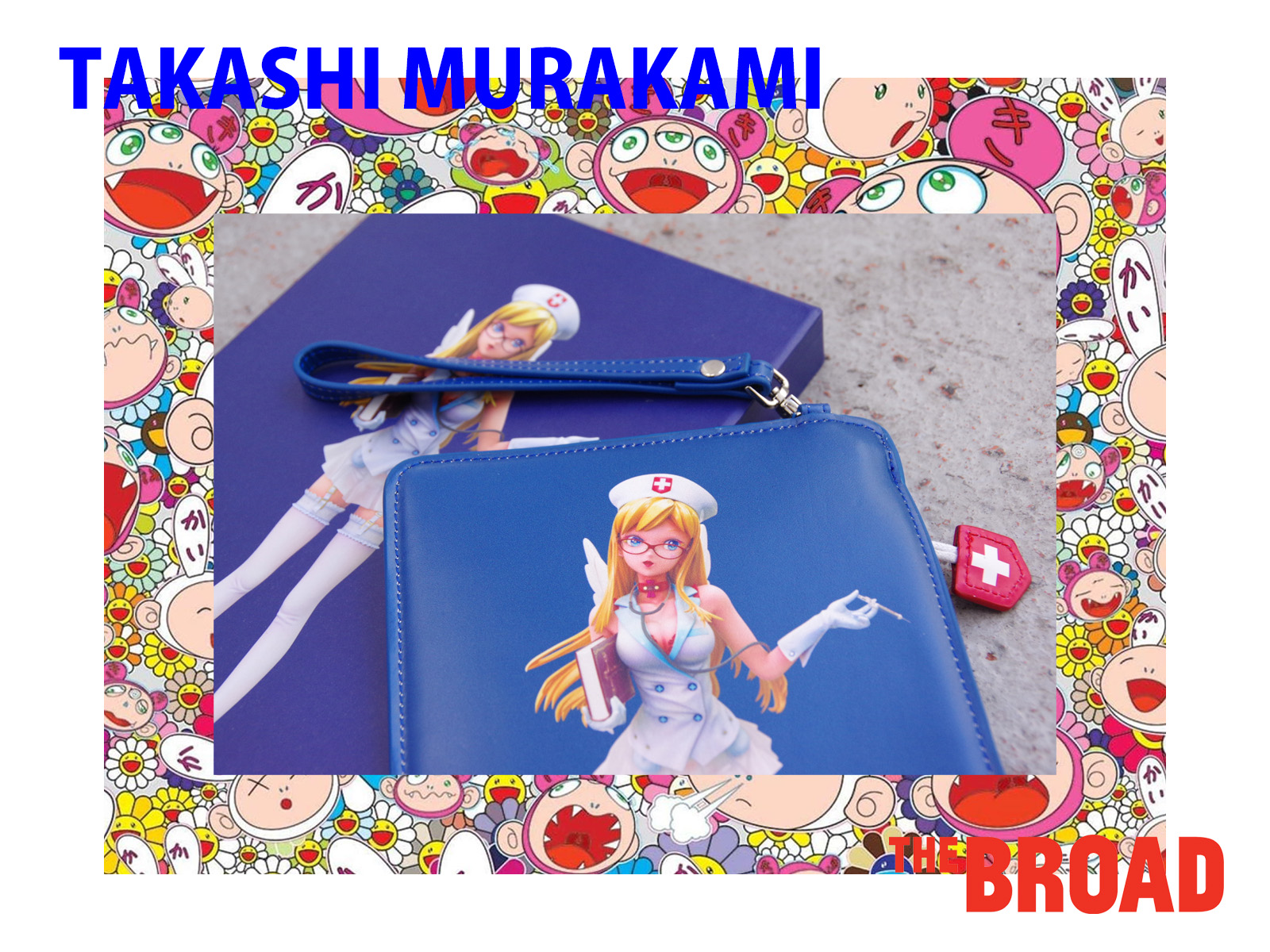 THE BROAD × TAKASHI MURAKAMI – Limited Clutch Bag