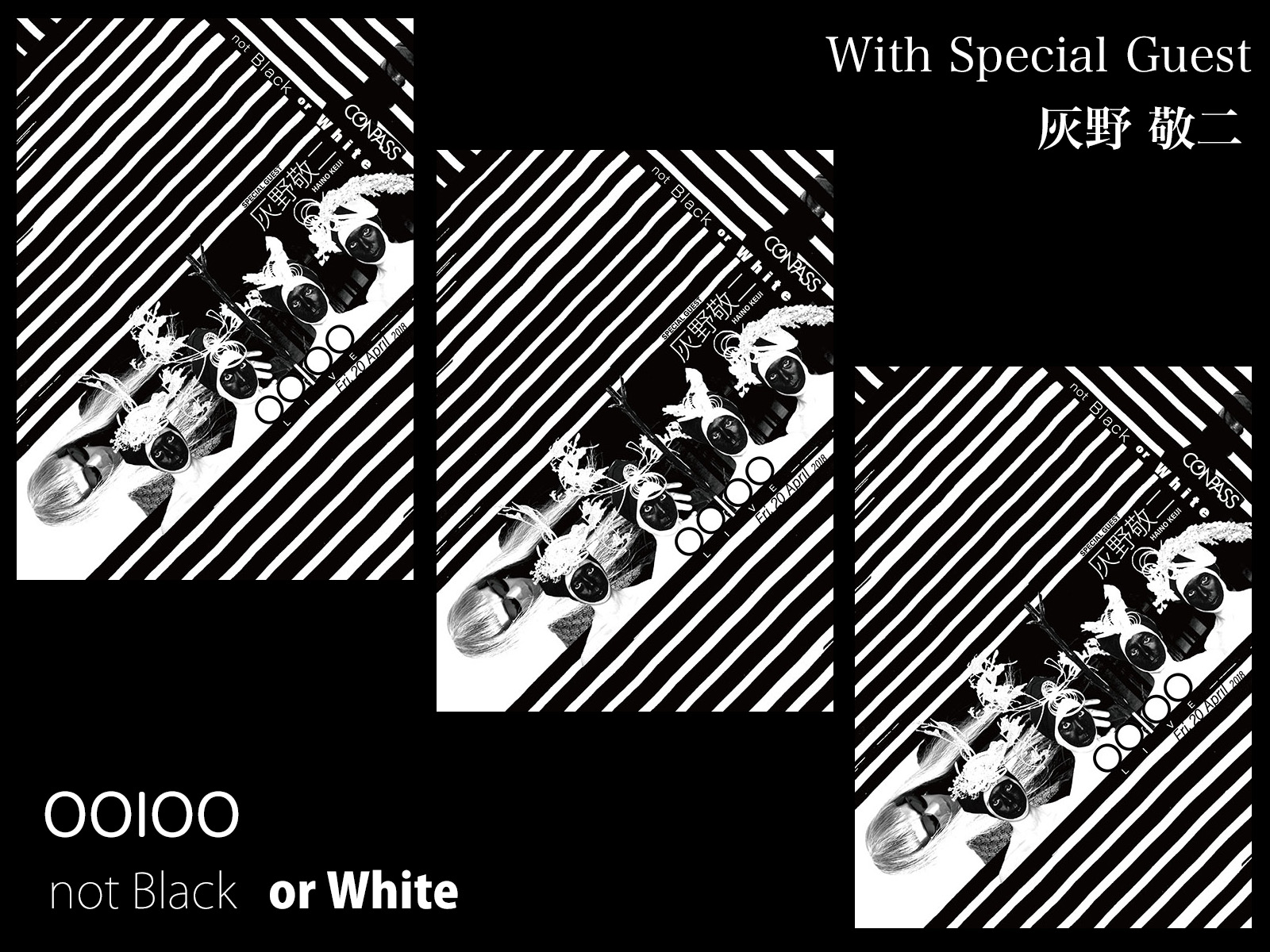 OOIOO/灰野敬二 〜not Black or White〜 | Fragile フラジャイル