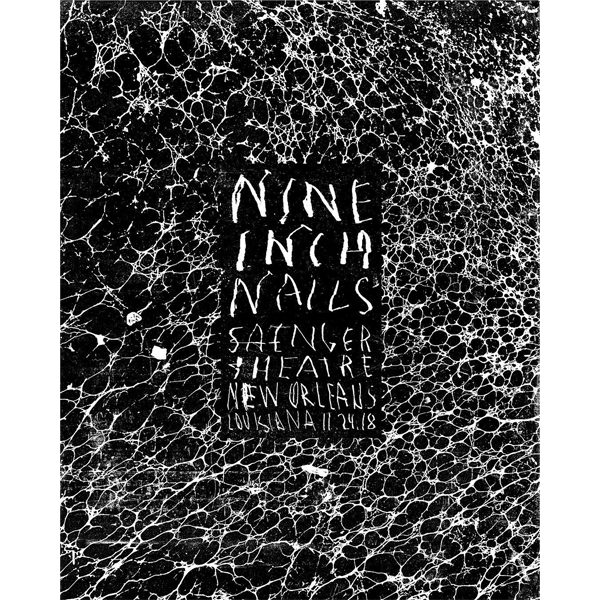 Nine Inch Nails ツアーポスターデザインに Jesse Draxler を抜擢