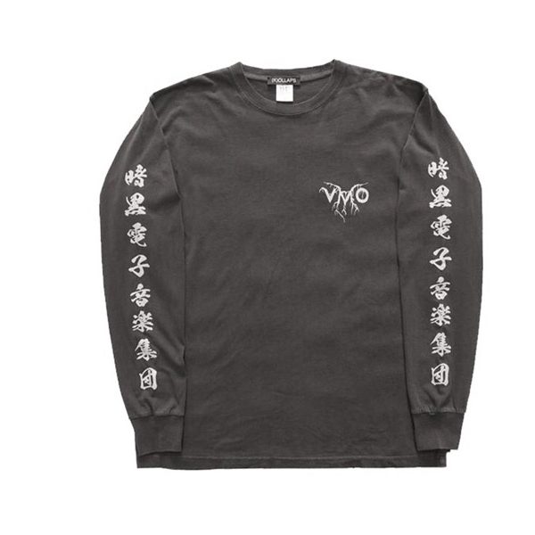 VMO × (K)OLLAPS NOISE PROJECT / KANJI LONGSLEEVE T-SHIRTS
