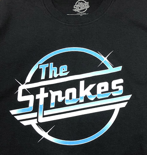 珍しい The (ストロークス)ロゴTシャツ Strokes Tシャツ/カットソー