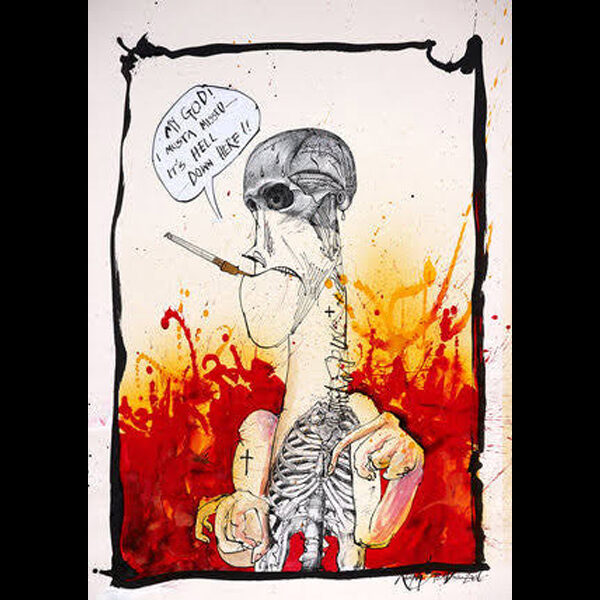 強烈な風刺画を描く伝説のアーティスト Ralph Steadmanに迫る
