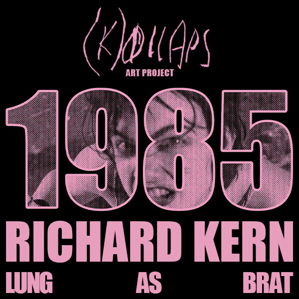 (K)OLLAPS × RICHARD KERN 限定100枚のTシャツ・500部限定出版のアートブック販売決定