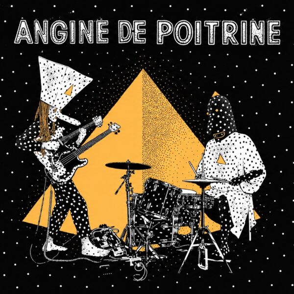 衝撃の新人バンドANGINE DE POITRINEのマーチが入荷しました